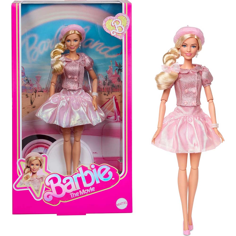 Barbie Movie Pink Beret JBJ53, muñecas y muñecos