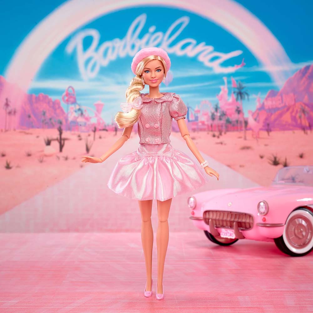 Barbie Movie Pink Beret JBJ53, muñecas y muñecos