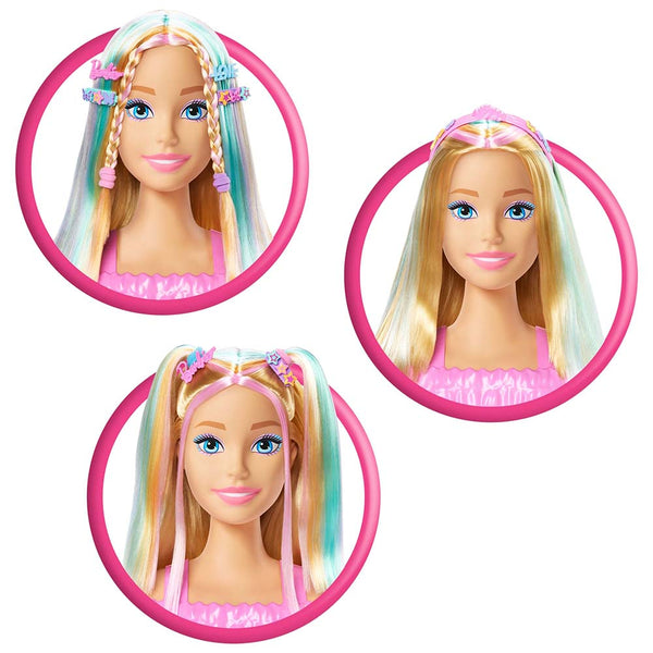 Busto De Muñeca Barbie Para Peinar JFG81