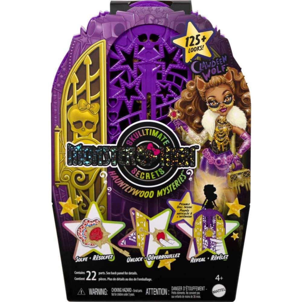 Monster High Skulltimate Secrets Serie 6 Clawdeen Wolf