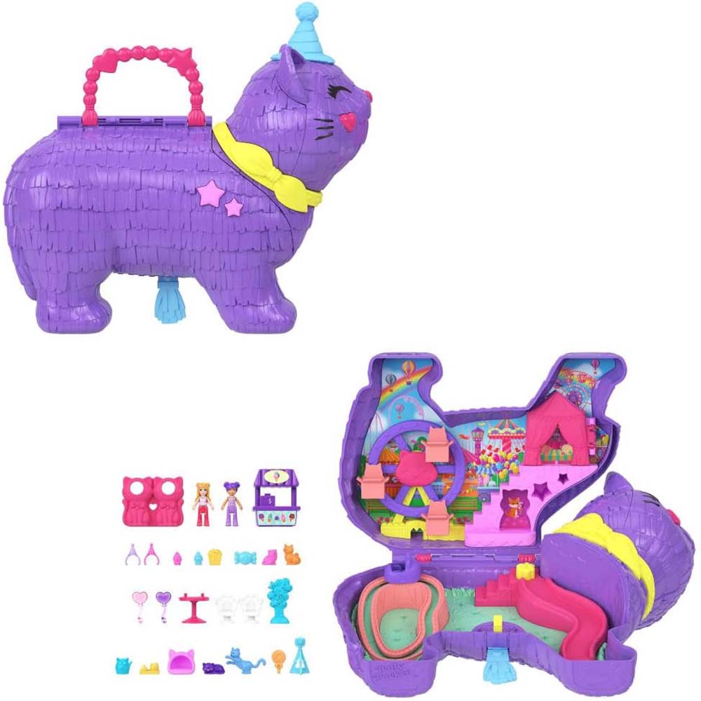 Polly Pocket Piñata Gatito JFT90, sets de juego