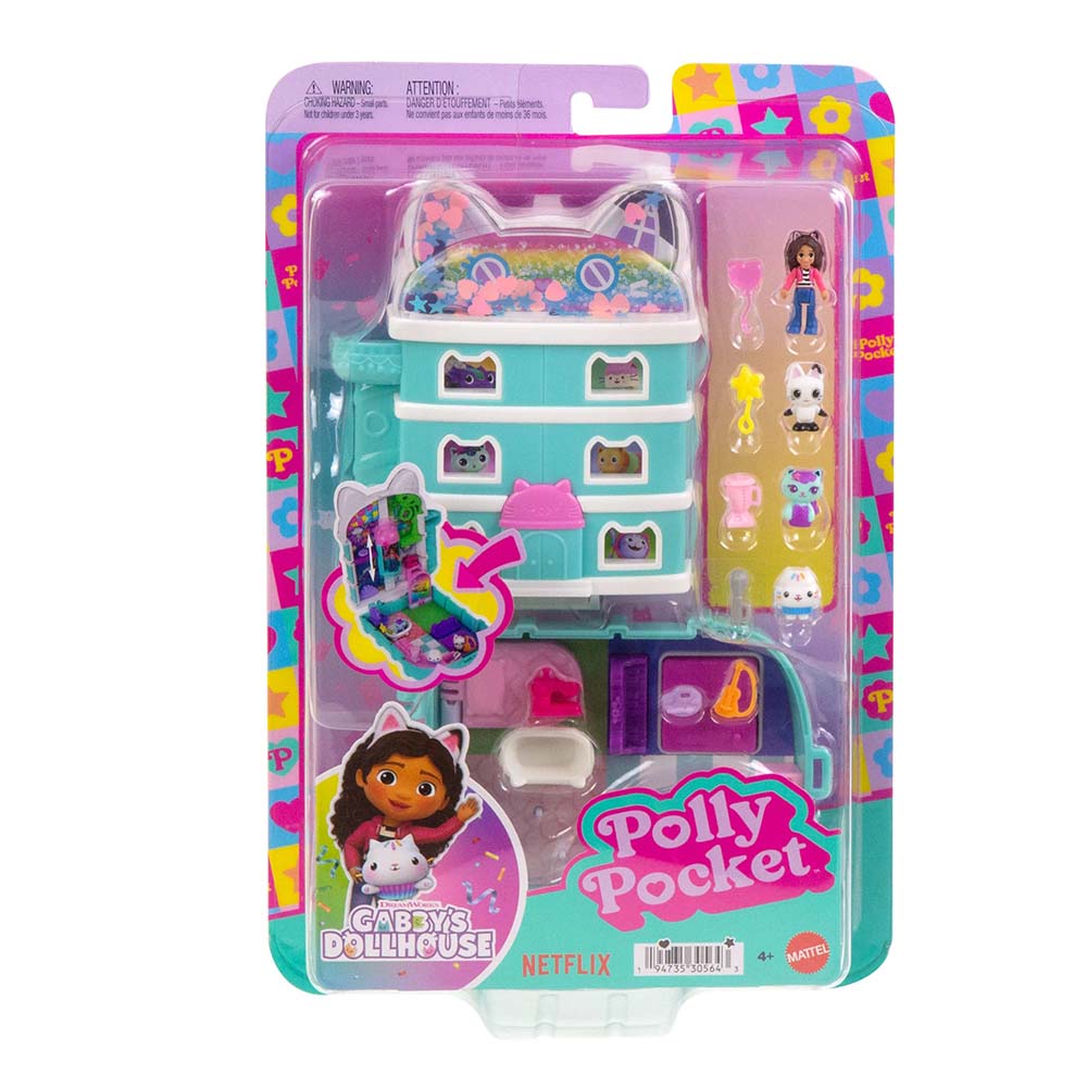 Polly Pocket Set de Juego Compacto Gabby's Dollhouse JFV02