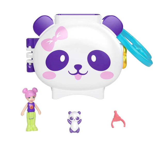 Polly Pocket Compacto Mini Mundo De Mascotas Panda HMX20