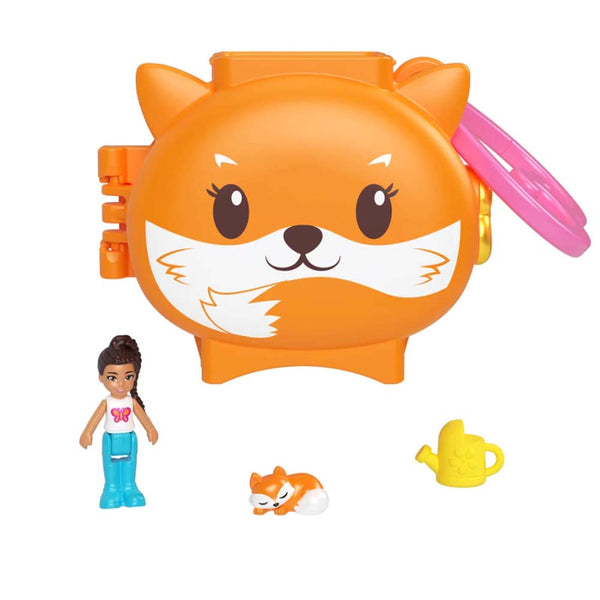 Polly Pocket Compacto Mini Mundo De Mascotas Zorro HMX20