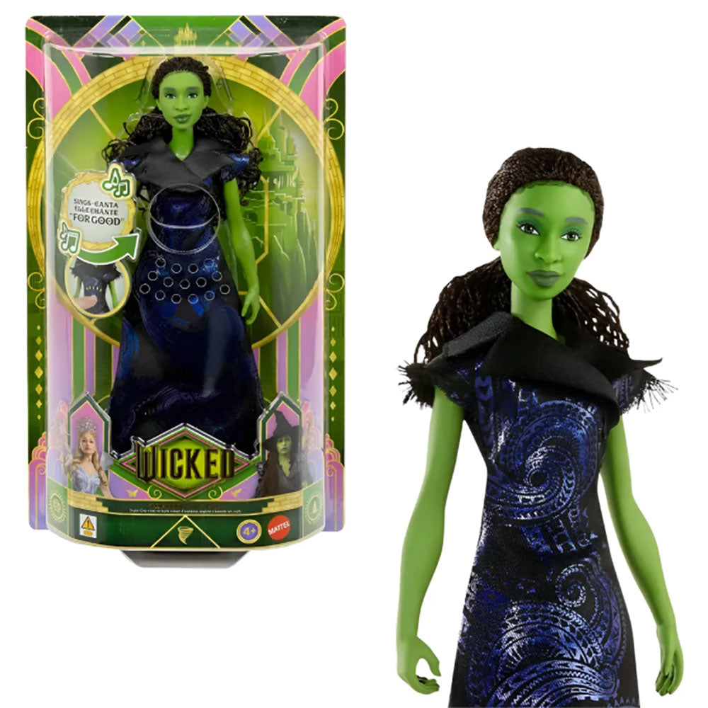 Wicked Elphaba Con Canciones Ii JFM09, muñecas y muñecos