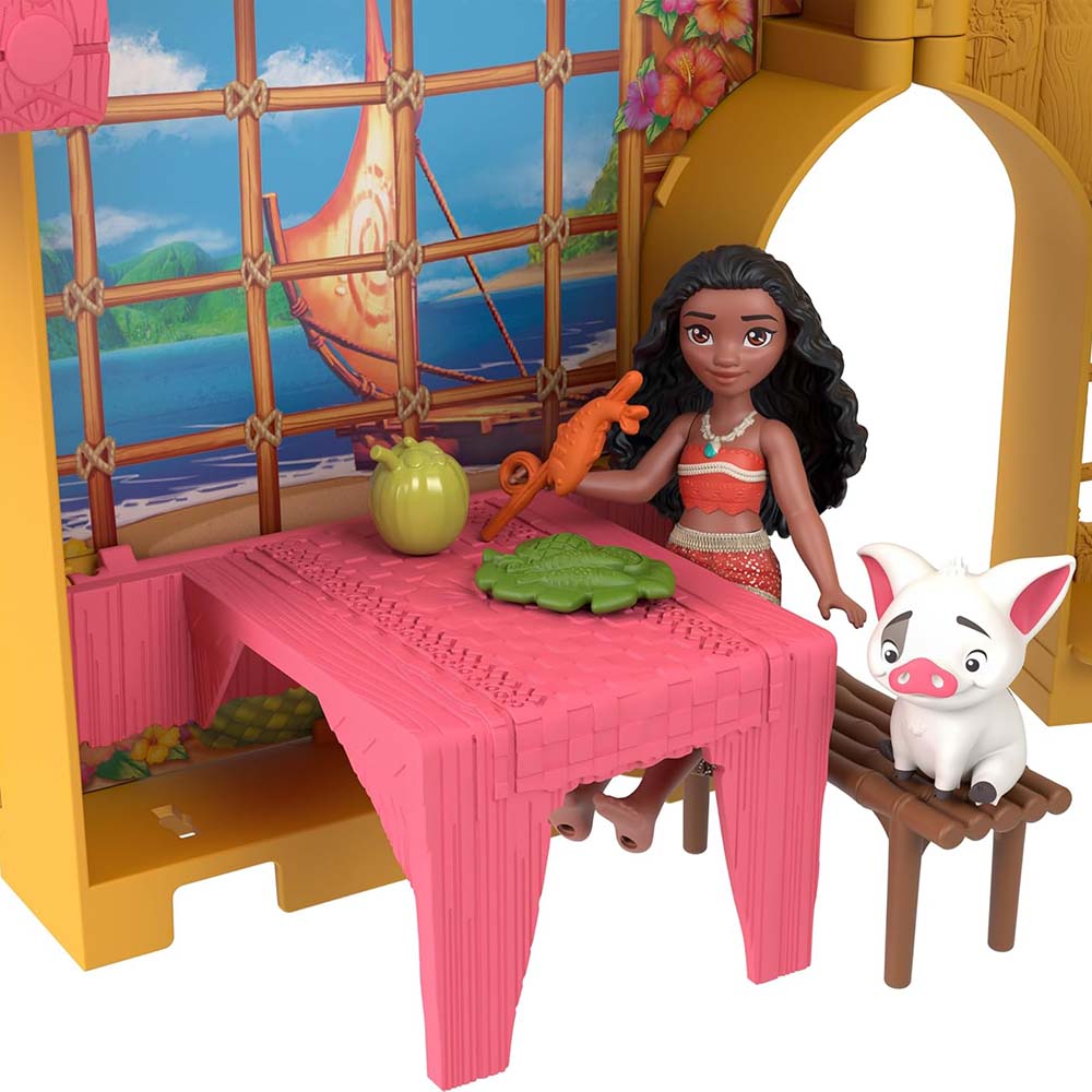 Disney Princess La Casa Isleña de Moana Apilable JDP58, muñecas y muñecos