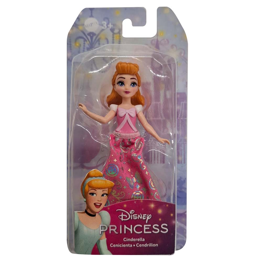 Disney Princess Mini Muñeca Cenicienta HPL55, muñecas y muñecos