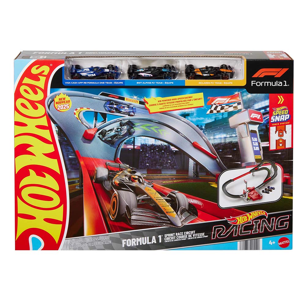 Hot Wheels Racing Sprint Race Circuit JDY15, vehículos de juguete