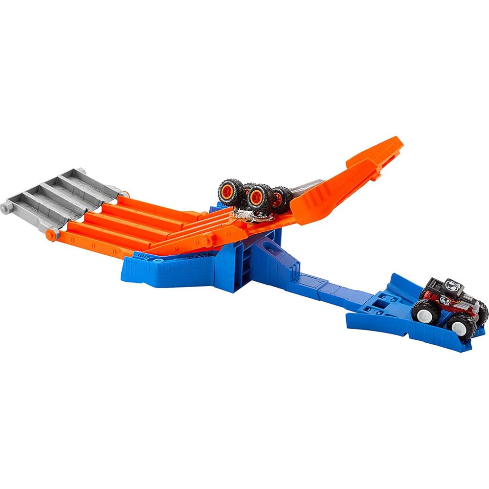 Hot Wheels Monster Trucks Pista de carreras JFR07, pistas y sets de vehículos