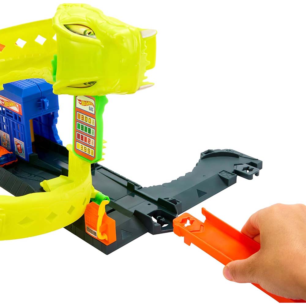 Hot Wheels City Serpiente JBM63, pistas y sets de vehículos