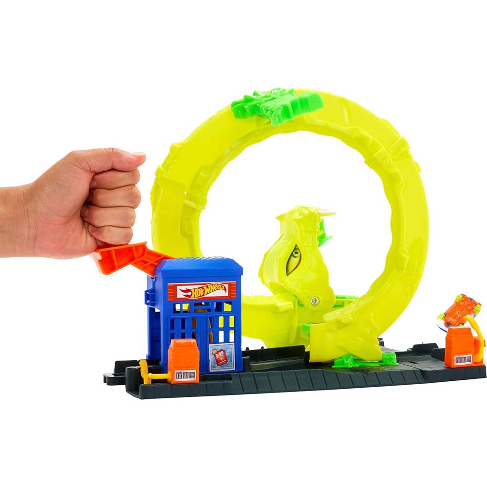 Hot Wheels City Serpiente JBM63, pistas y sets de vehículos