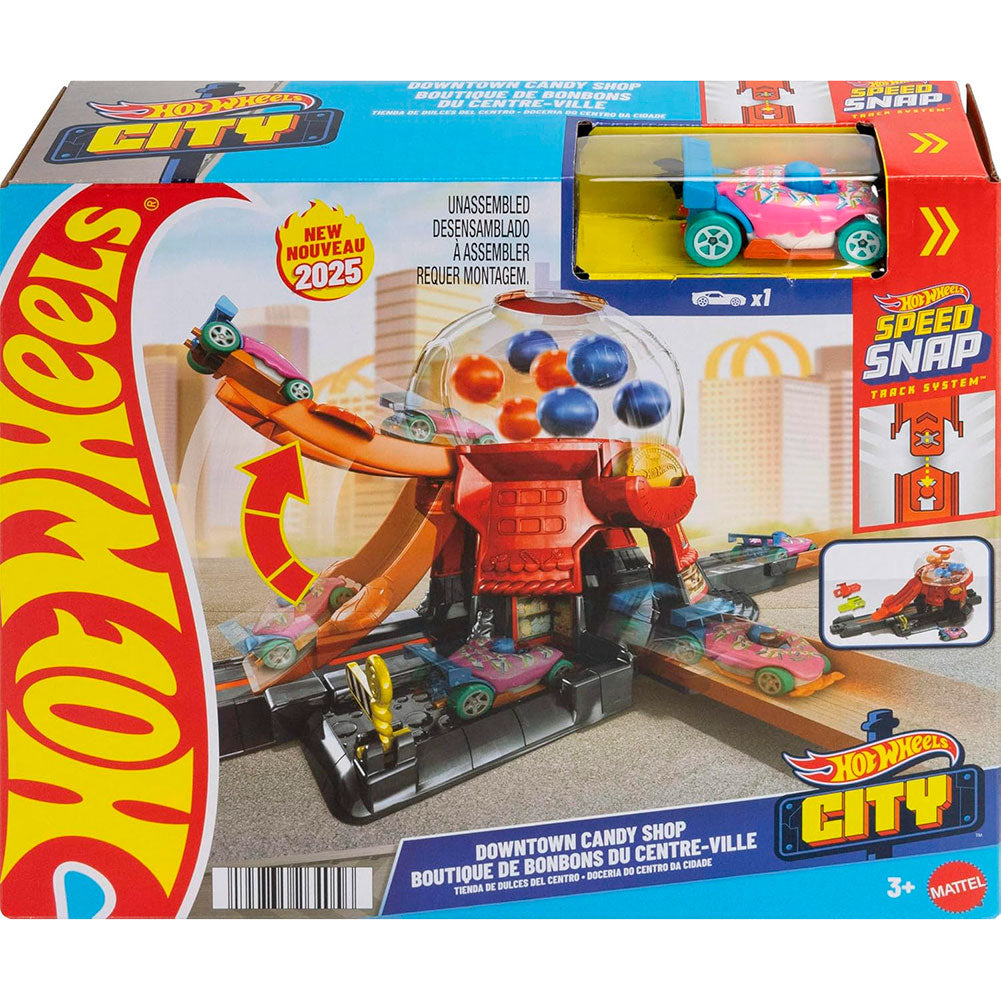 Hot Wheels City Tienda de Dulces JBM62