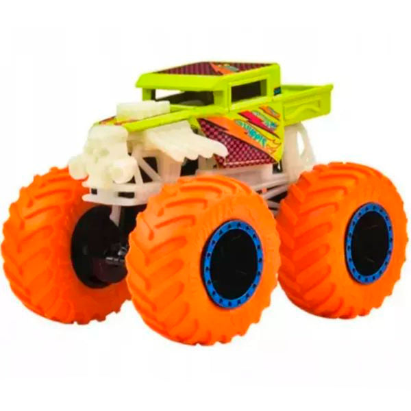 HW Monster Trucks Glow in the Dark Escala 1:64 Bone Shaker JFX08