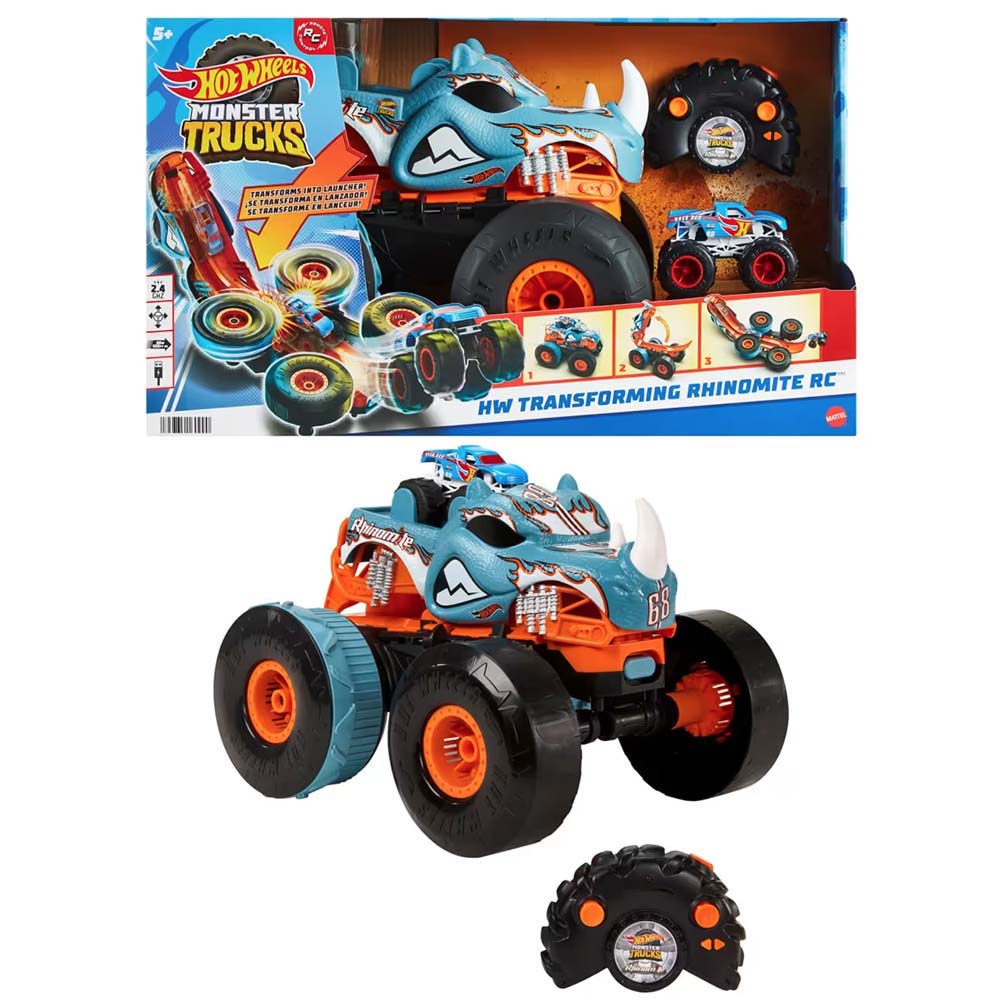 Hot Wheels Rc Rhinomite Radiocontrol HPK27, vehículos y juguetes a control remoto