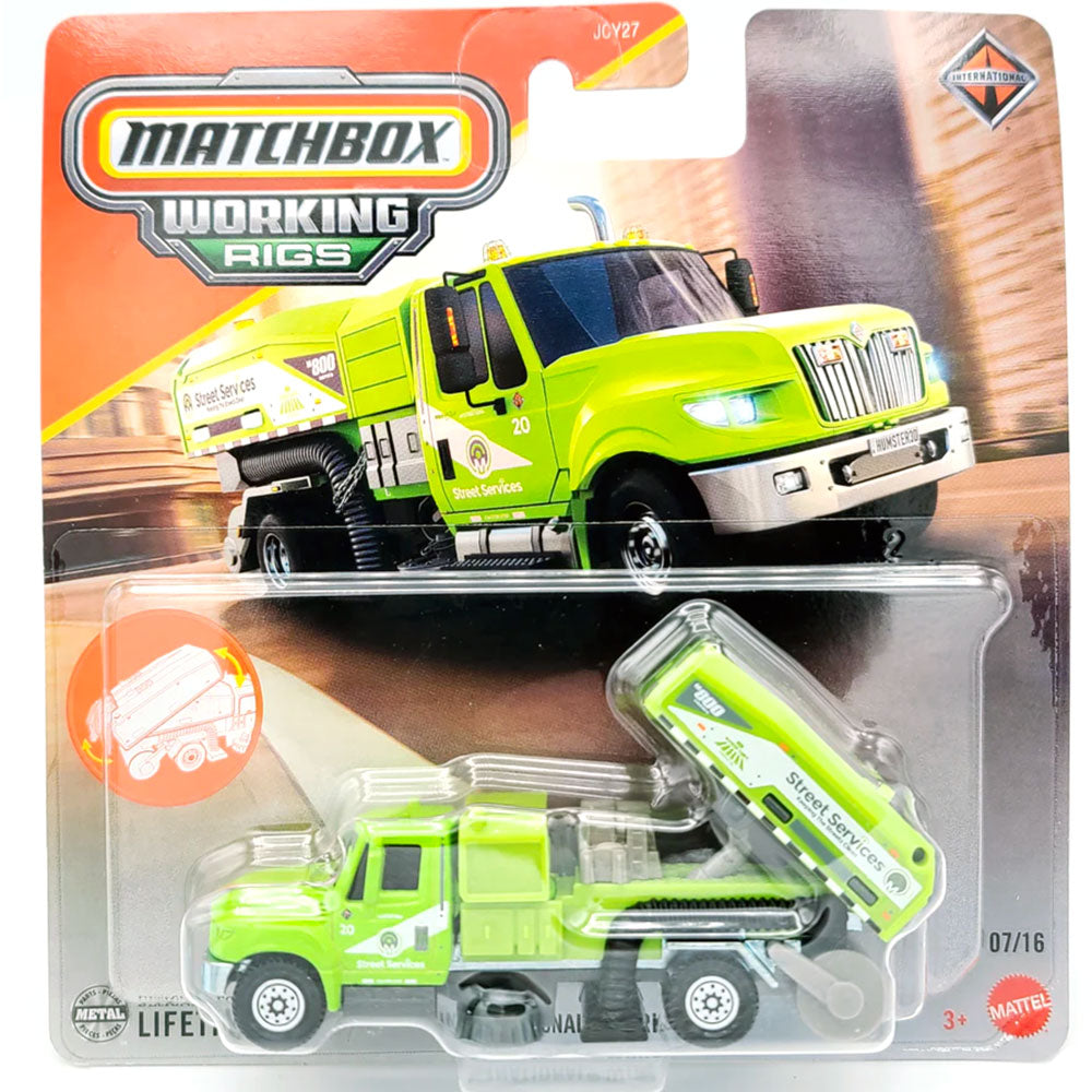 Matchbox Working Rigs International Workstar JCY27: Vehículo de juguete - Edad 3+