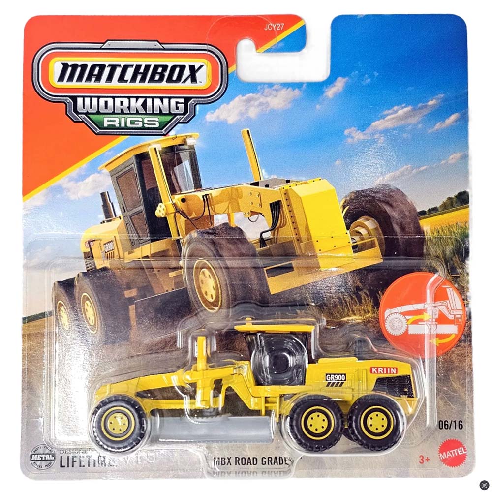 Matchbox Working Rigs MBX Road Grander JCY27