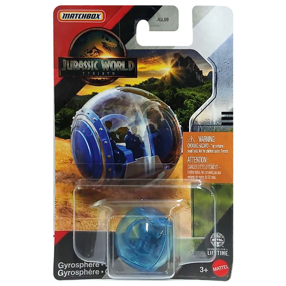 Matchbox Jurassic World Rebirth - Gyrosphere JGL59