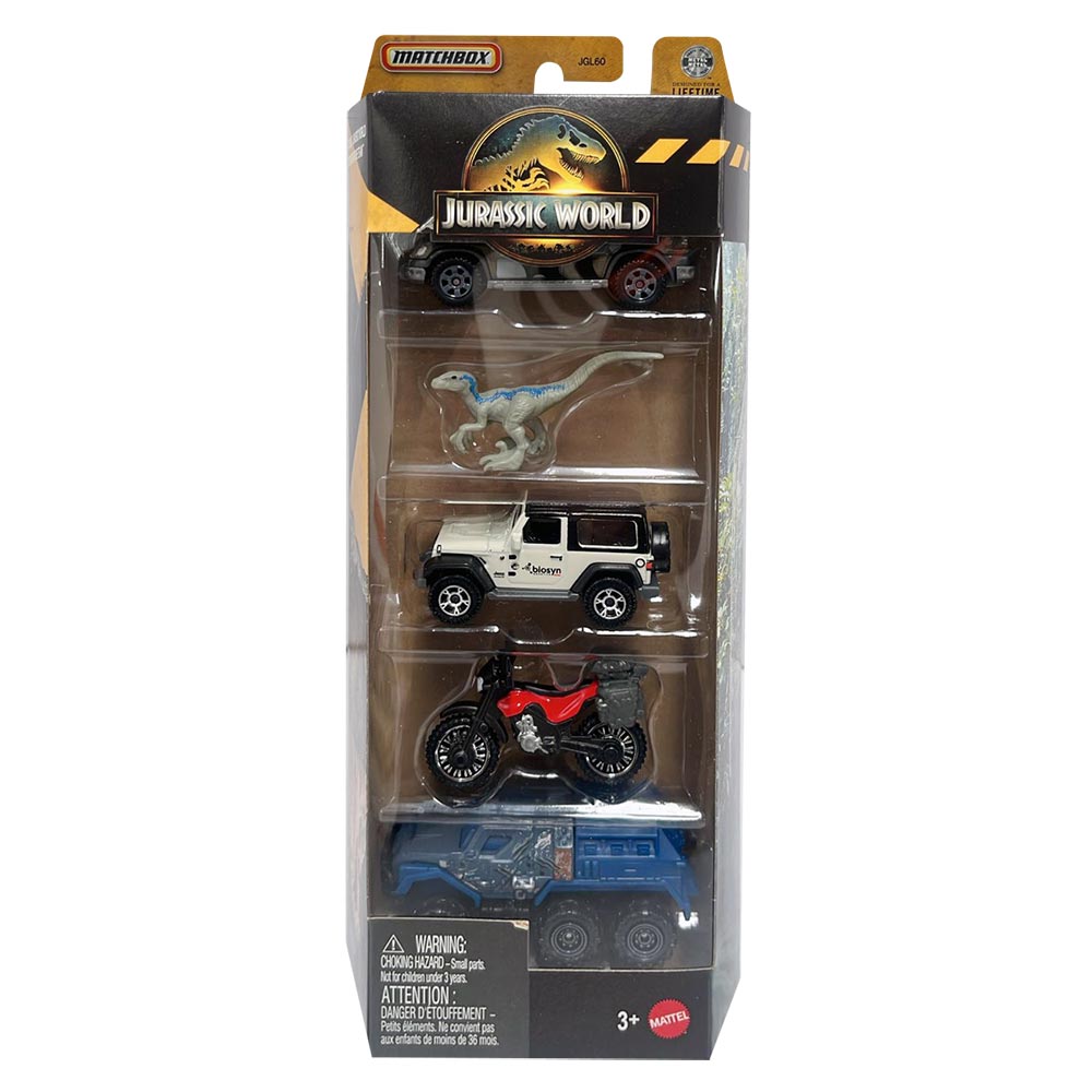 Matchbox Jurassic World Rebirth DINOSAUR CAPTURE TEAM JGL27