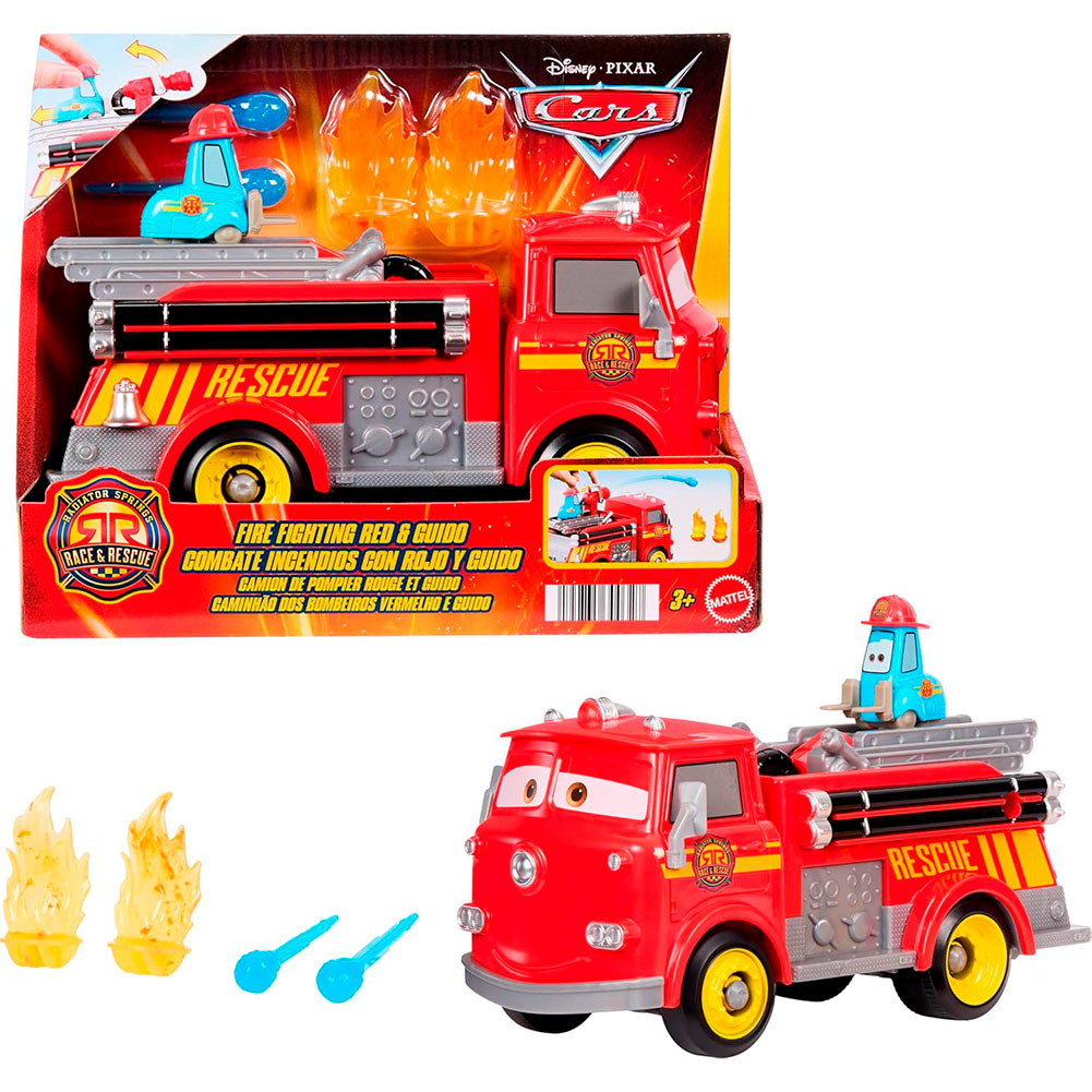 CARS RADIATOR SPRINGS RACE Y RESCUE RED JFL54