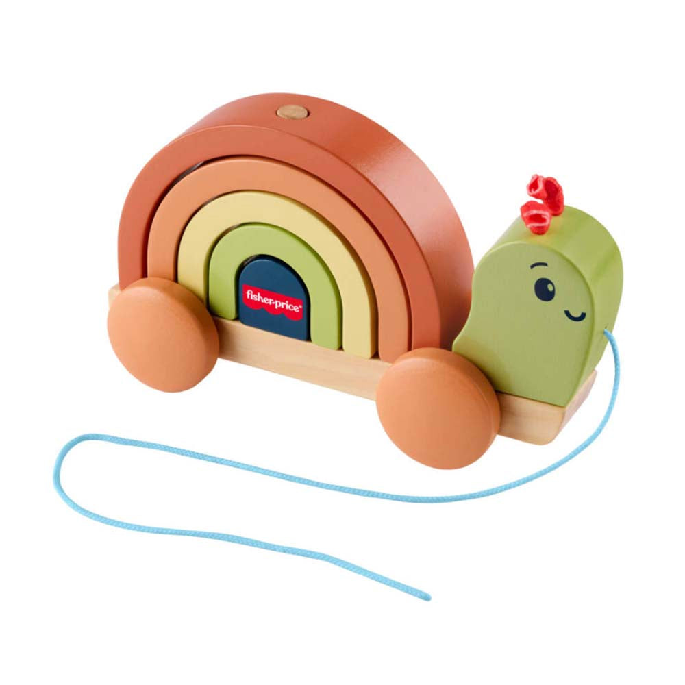 Fisher Price Amigo Caracol de Madera JCY37, juguetes didácticos