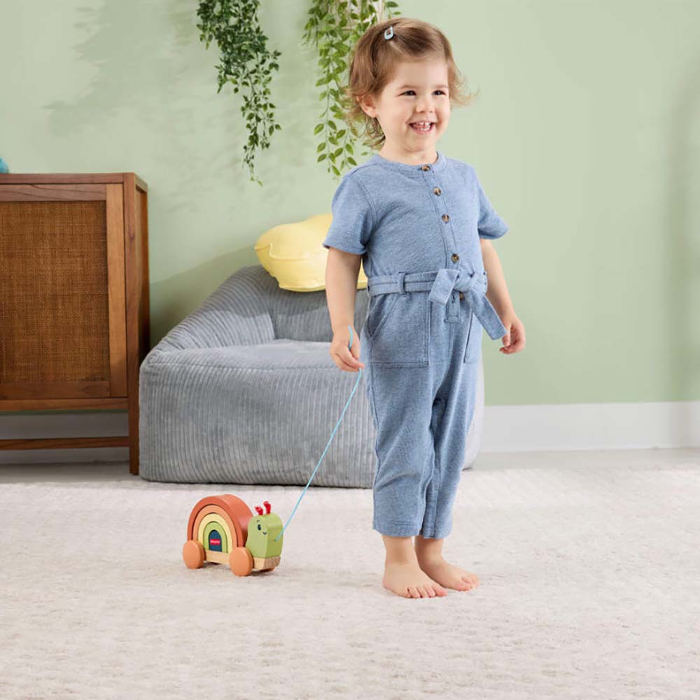 Fisher Price Amigo Caracol de Madera JCY37, juguetes didácticos