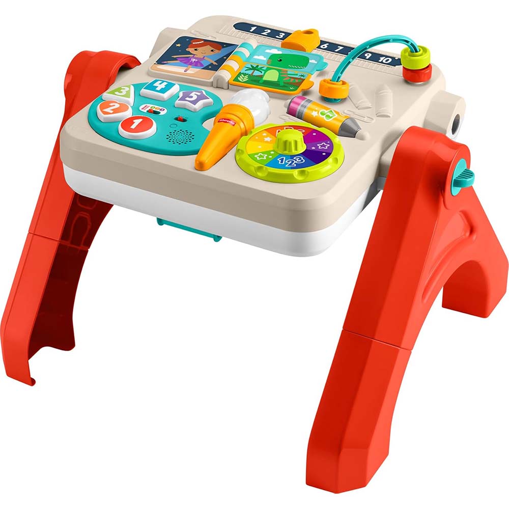 Fisher-Price Mesa de actividades 4 en 1 JGW86, juguetes didácticos