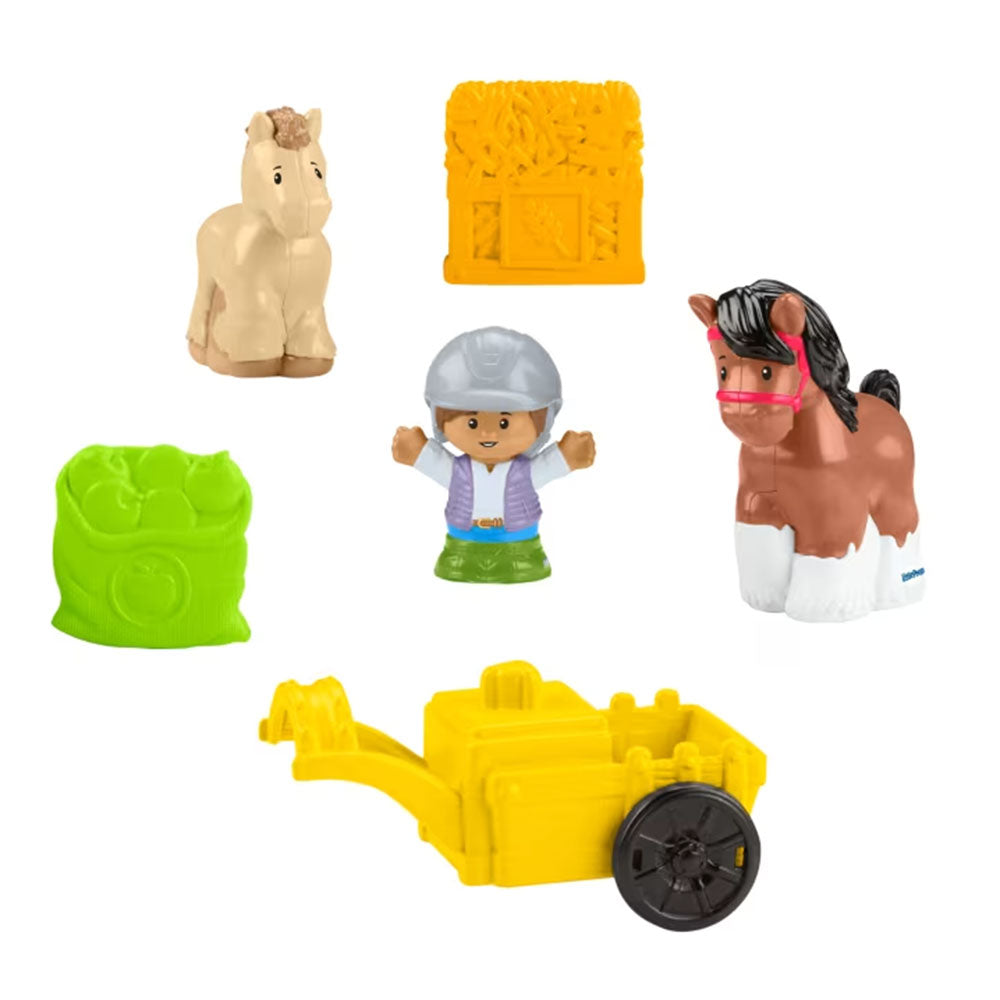 Fisher Price Little People Establo de Animalitos HWR84, juguetes para primera infancia