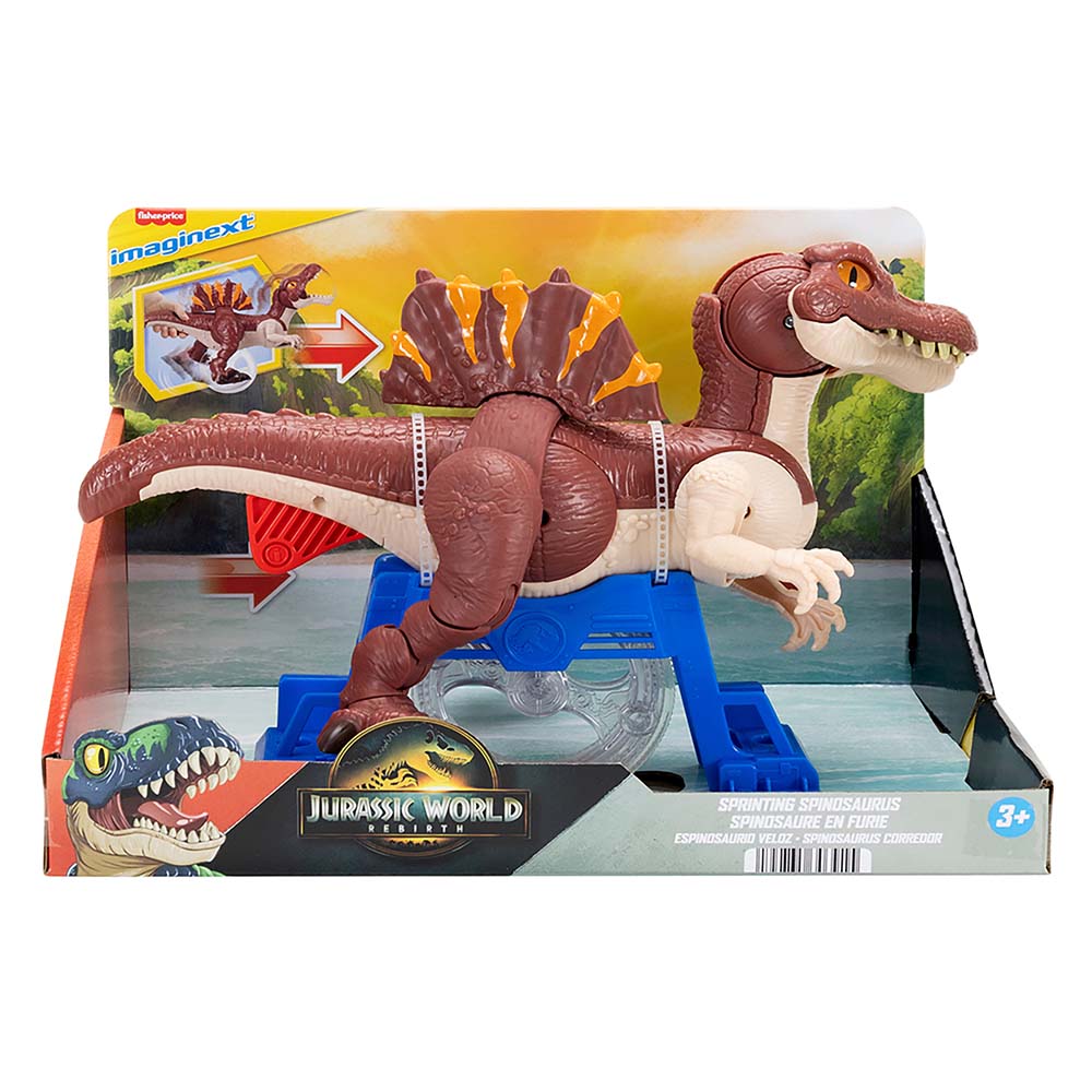 Imaginext Jurassic World Rebirth Sprinting Spinosaurus JFR24