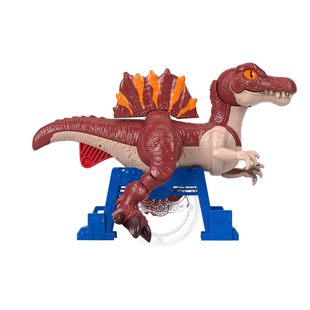 Imaginext Jurassic World Rebirth Sprinting Spinosaurus JFR24, figuras de acción