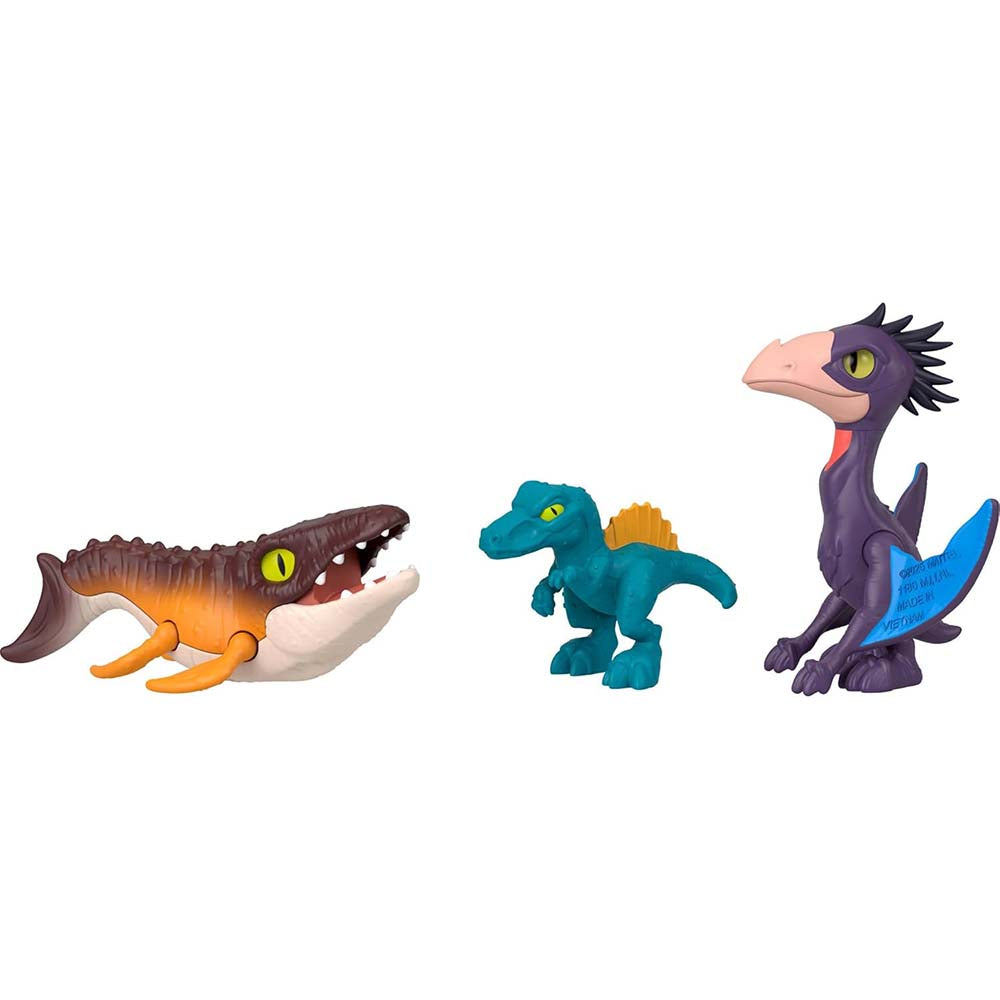 Imaginext Jurassic World Rebirth Multipack 5 dinosaurios JFR25, sets de juego