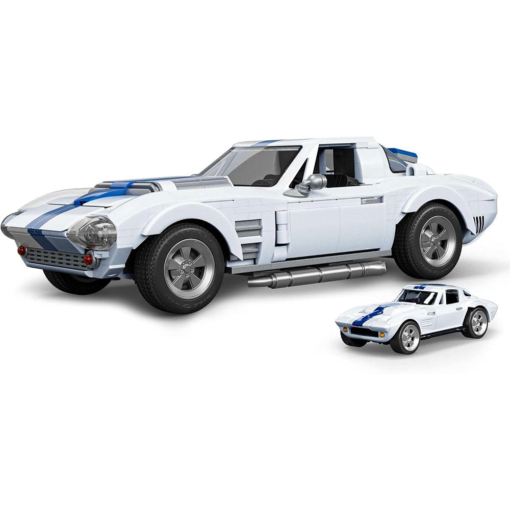 Mattel Brick Shop Hot Wheels Elite Corvette Grand Sport JGR31, sets de construcción