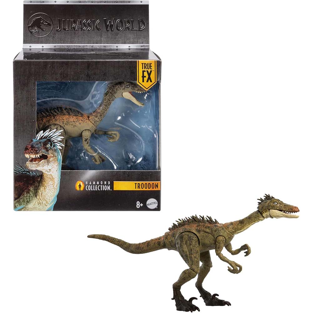 Jurassic World Hammond Collection Troodon HFG54, figuras de acción