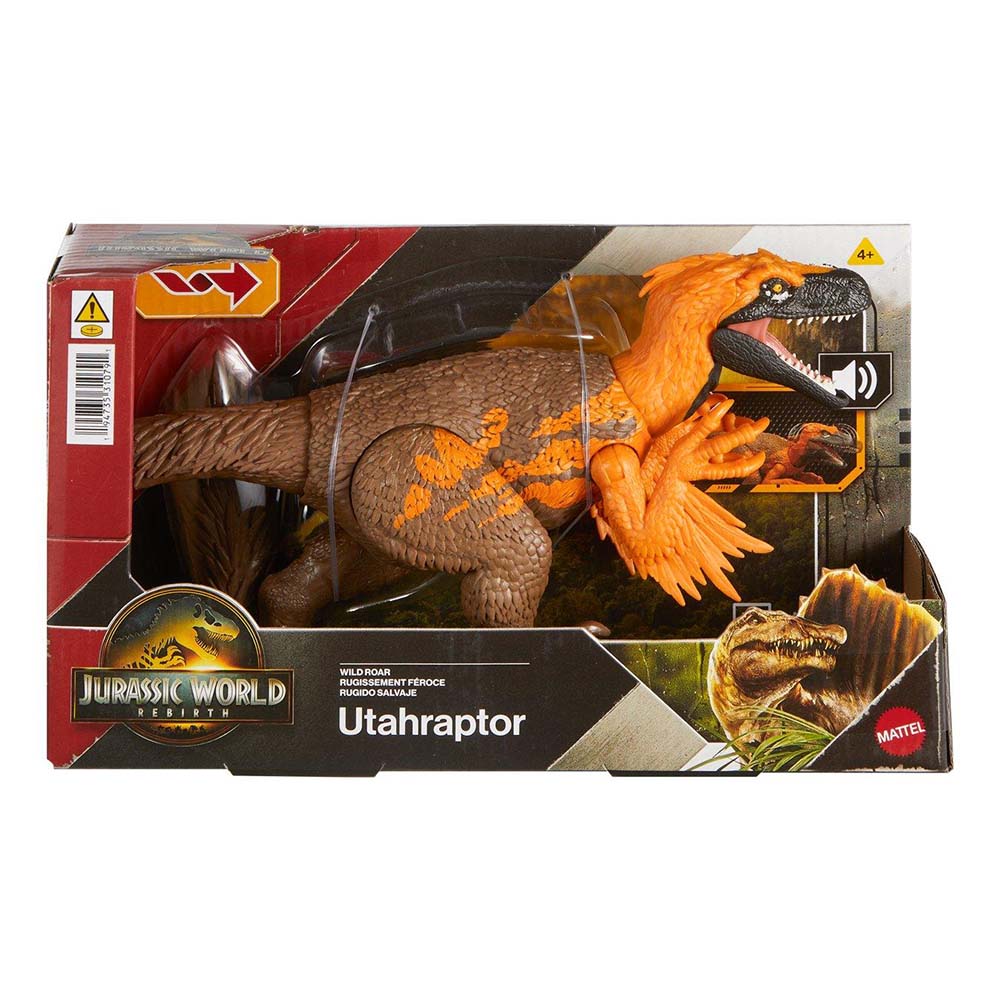 Jurassic World Rebirth Rugido Salvaje Utahrator JGB87, figuras de acción