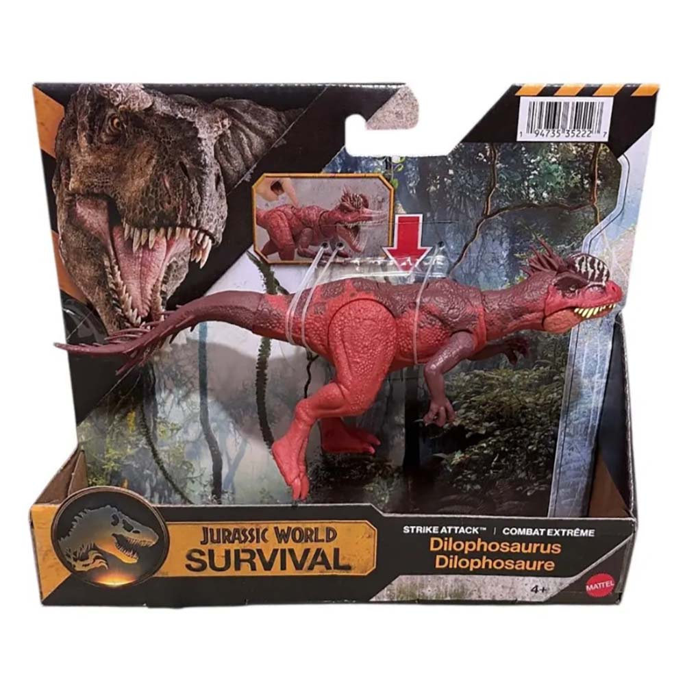 Jurassic World Rebirth Mordida De Ataque Dilophosaurus JGB77