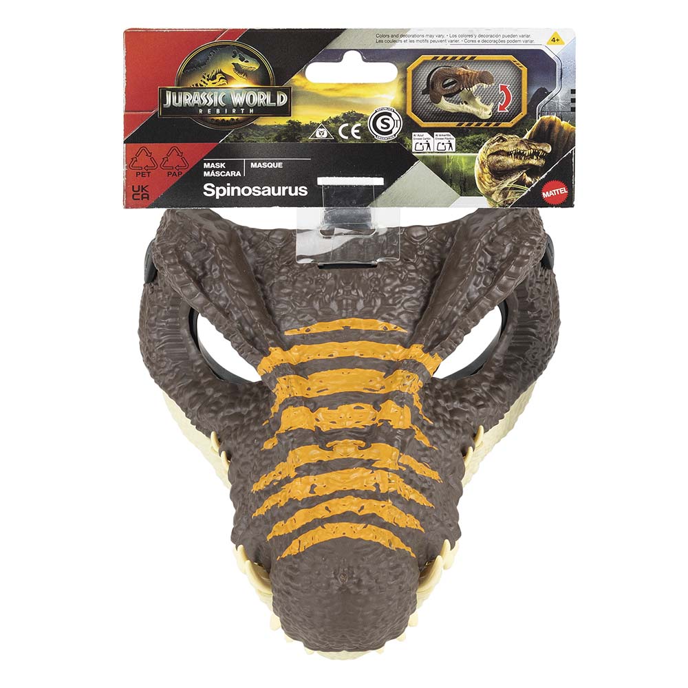 Jurassic World Rebirth Máscara Spinosaurus JGG11