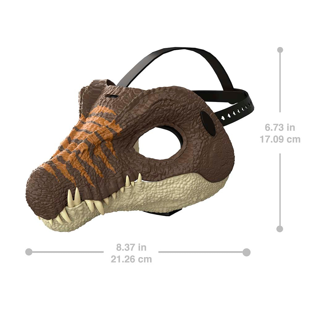 Jurassic World Rebirth Máscara Spinosaurus JGG11, accesorios de juego de rol