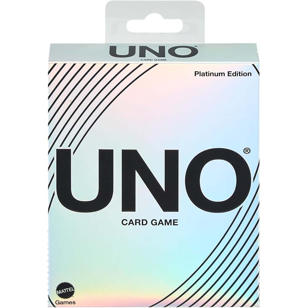 UNO Platinum Edition – Juego de Cartas Premium HPY61, juegos de cartas