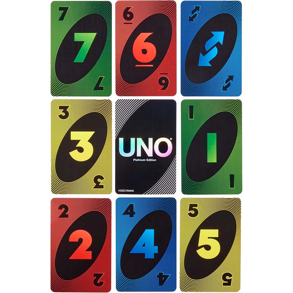UNO Platinum Edition – Juego de Cartas Premium HPY61, juegos de cartas