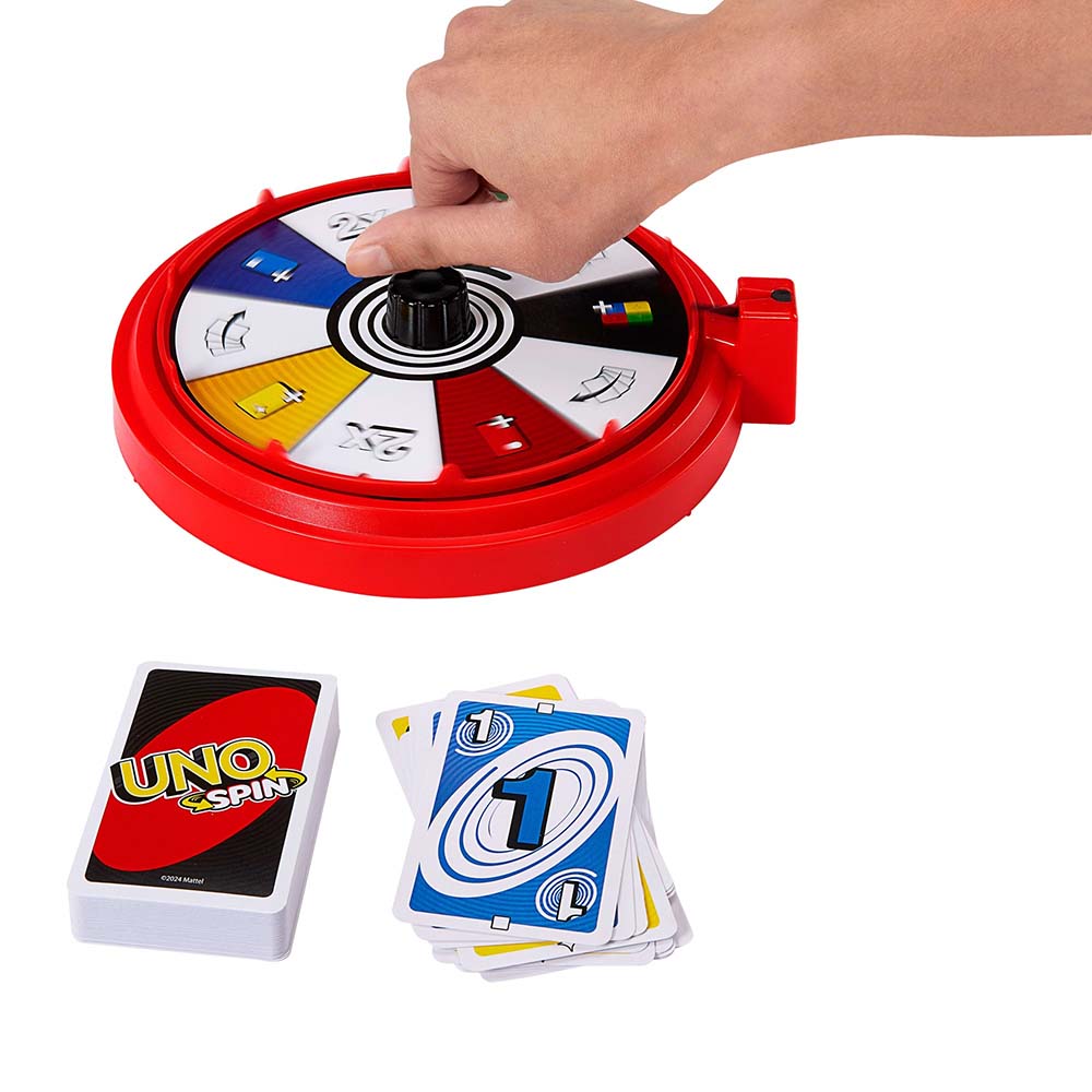 UNO Juego de Mesa Spin Nueva Edición JGR00, juegos de mesa