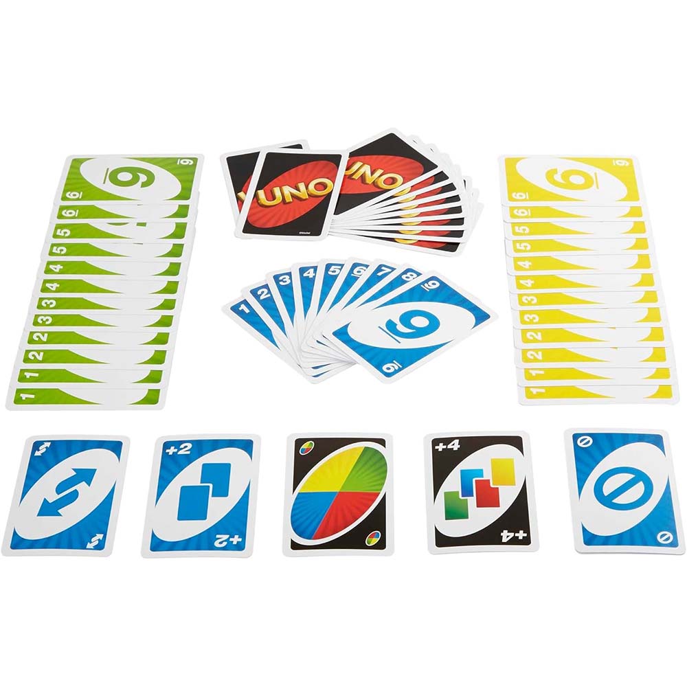 UNO - Juego de Cartas Clásico W2087, juegos de cartas
