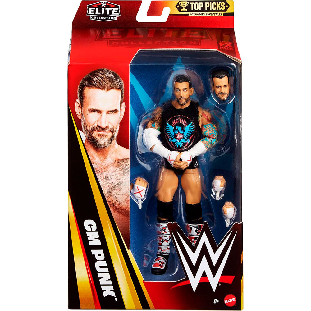 WWE Elite Top Picks - CM Punk GNM28, figuras de acción