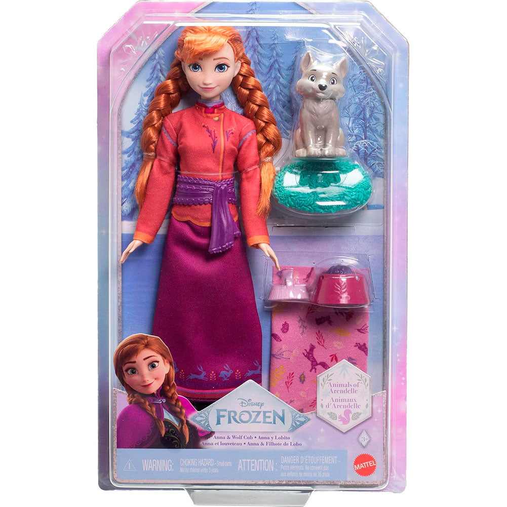 Disney Frozen Set de Juego Anna con Zorro Bebé JFG17