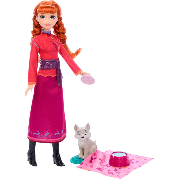 Disney Frozen Set de Juego Anna con Zorro Bebé JFG17