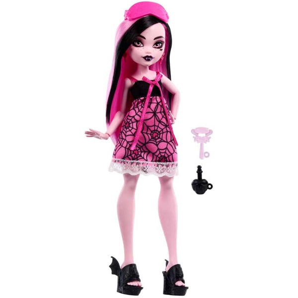Monster High Muñeca Reveal Pijamas Monstruosas Draculaura JFD47