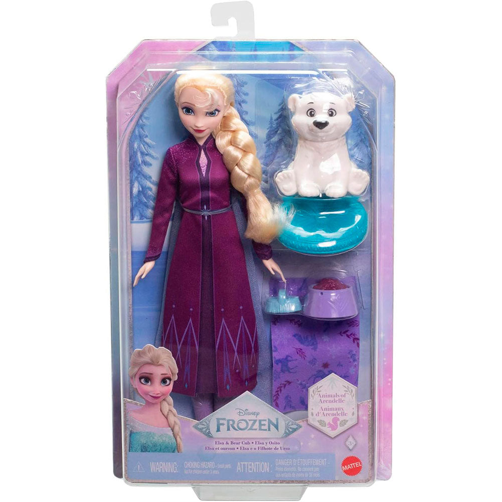 Disney Frozen Set de Juego Elsa con Oso Bebé JFG16