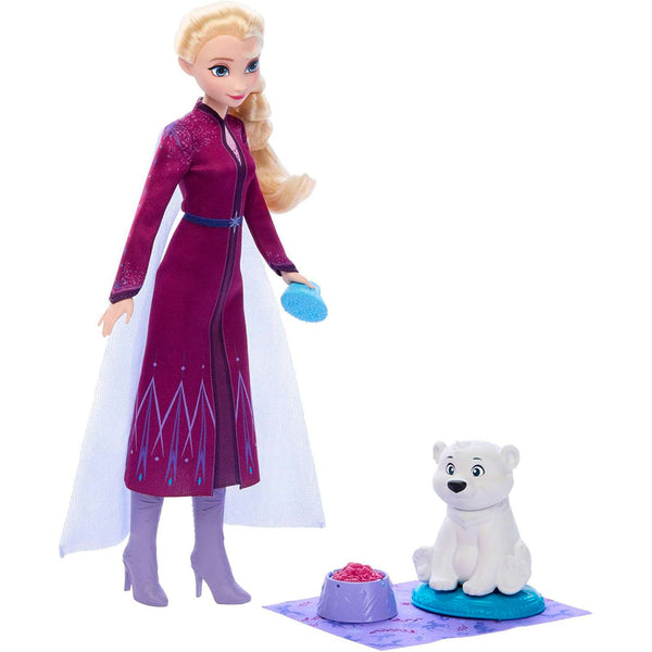 Disney Frozen Set de Juego Elsa con Oso Bebé JFG16