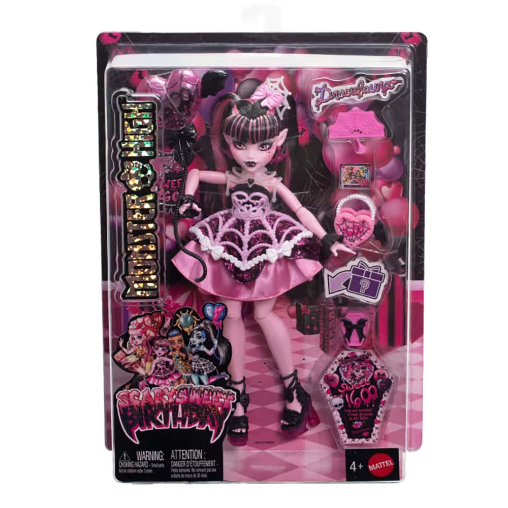 Monster High Muñeca Cumpleaños Draculaura