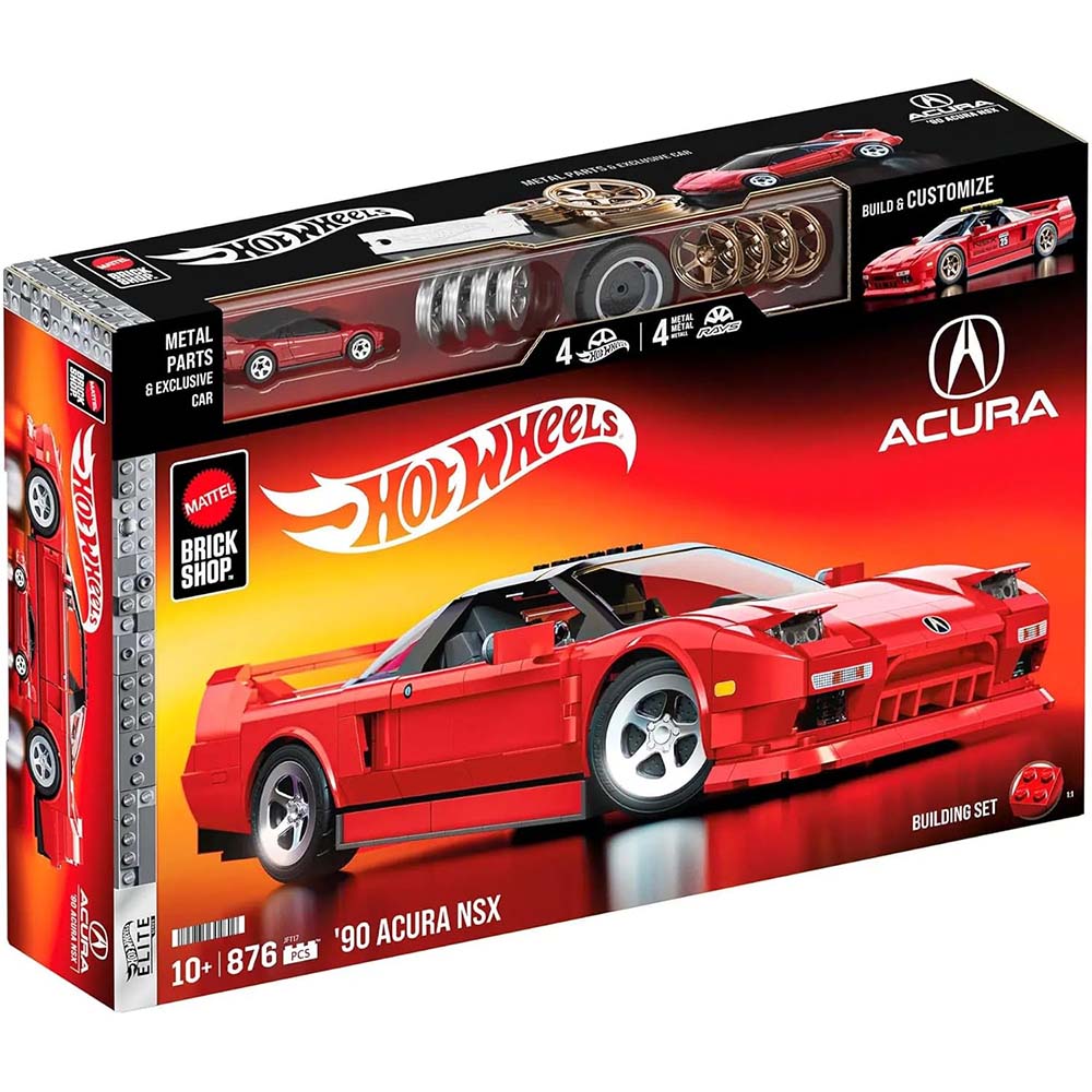 No276. 100% Hot Wheels Ford 13台セット Hot Wheels Brick Shop 1/16 Honda Acura NSX 1990 JFT17
