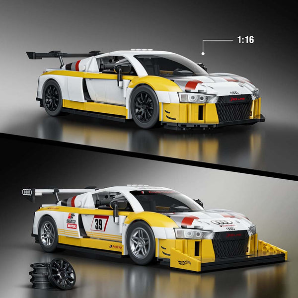 Mattel Brick Shop Hot Wheels Elite ’15 Audi R8 LMS JFT18