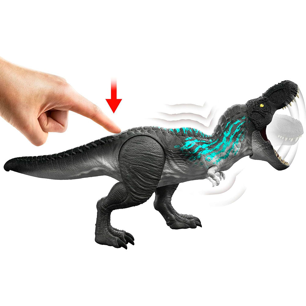 Mattel Jurassic World Muscle Madness T-Rex, figuras de acción y colección